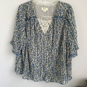 Maeve top with added lace